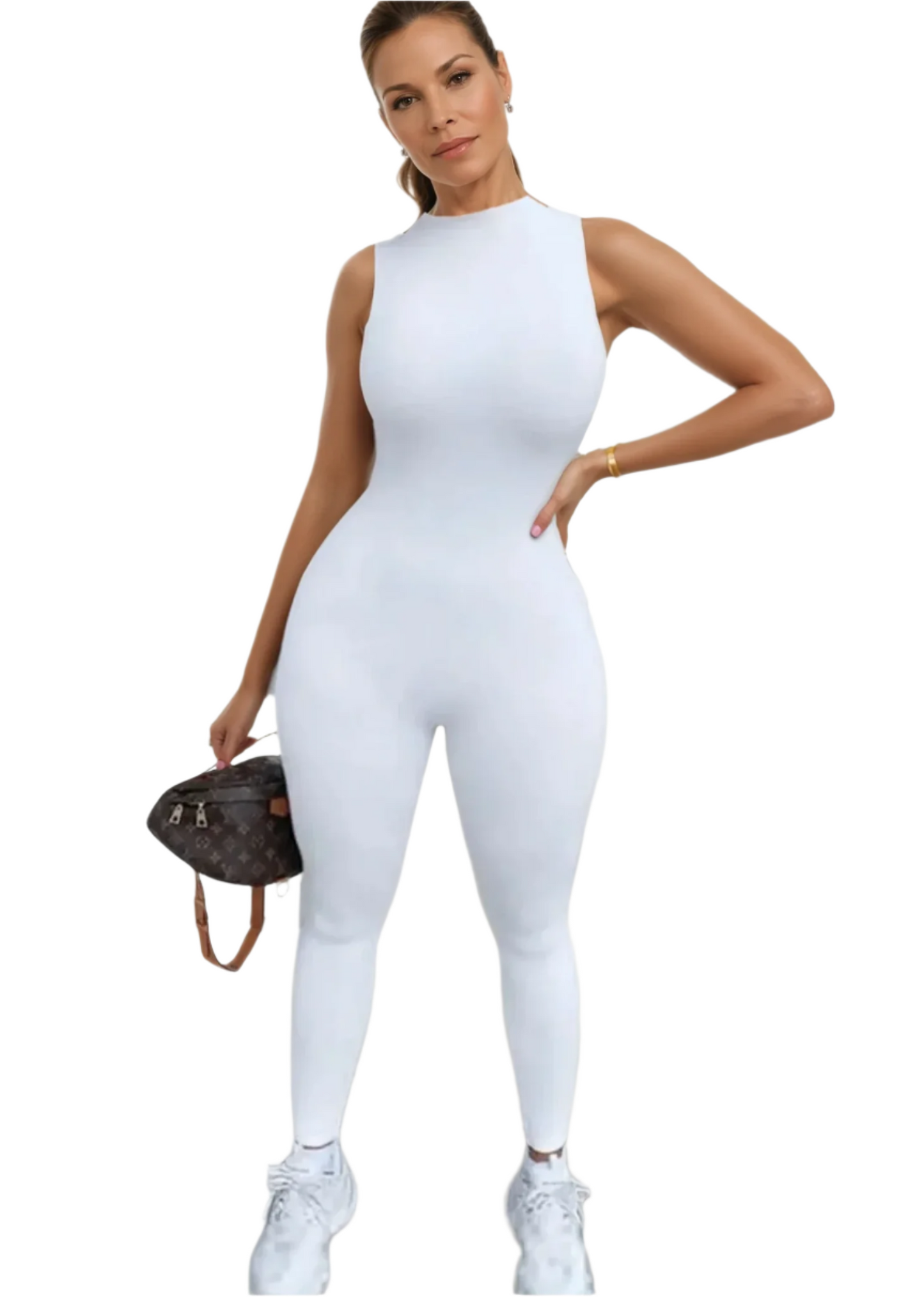 Kira | Sportlicher Slim-Fit Jumpsuit