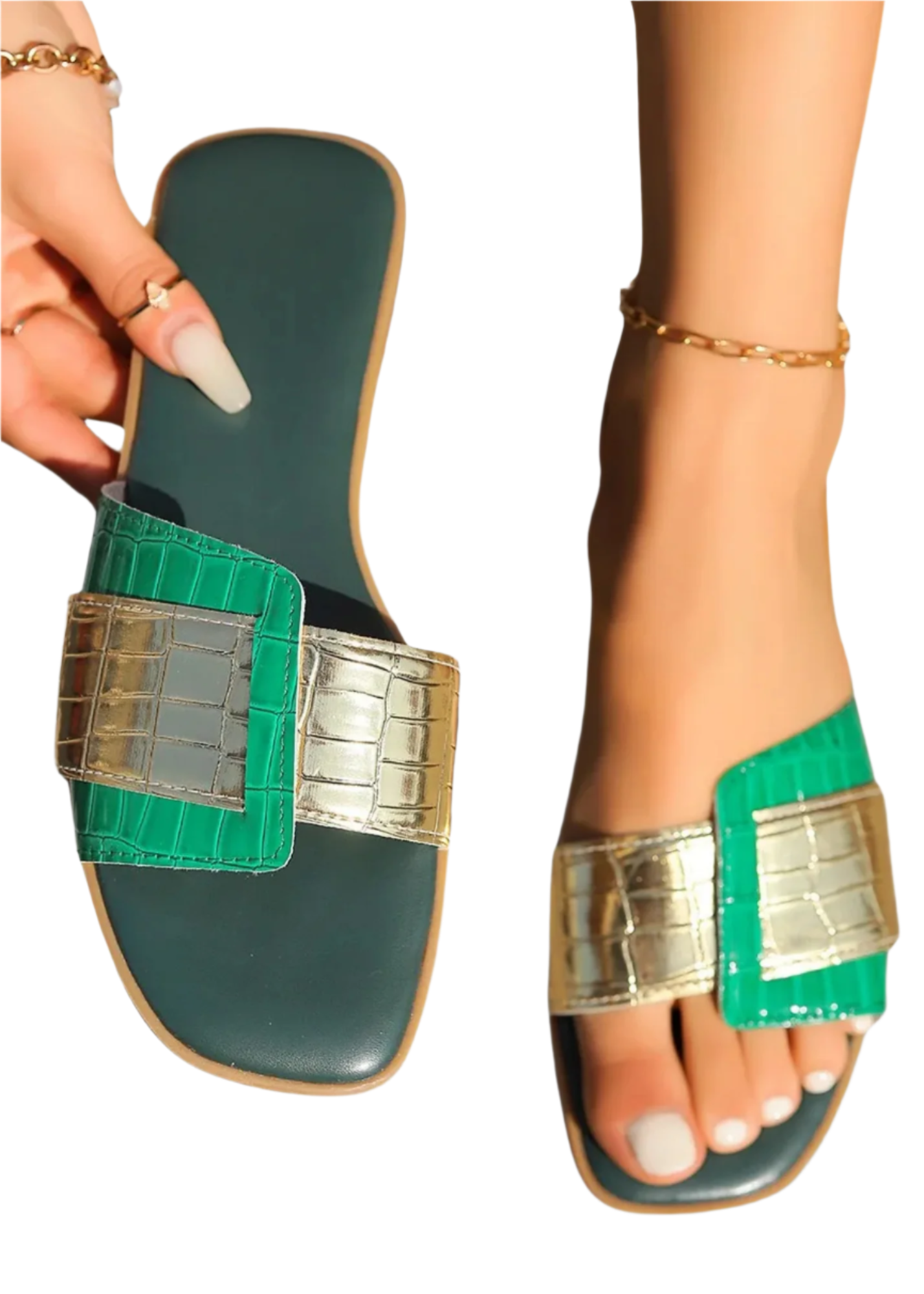 Elisa | Raffinierte Leder-Sandalen