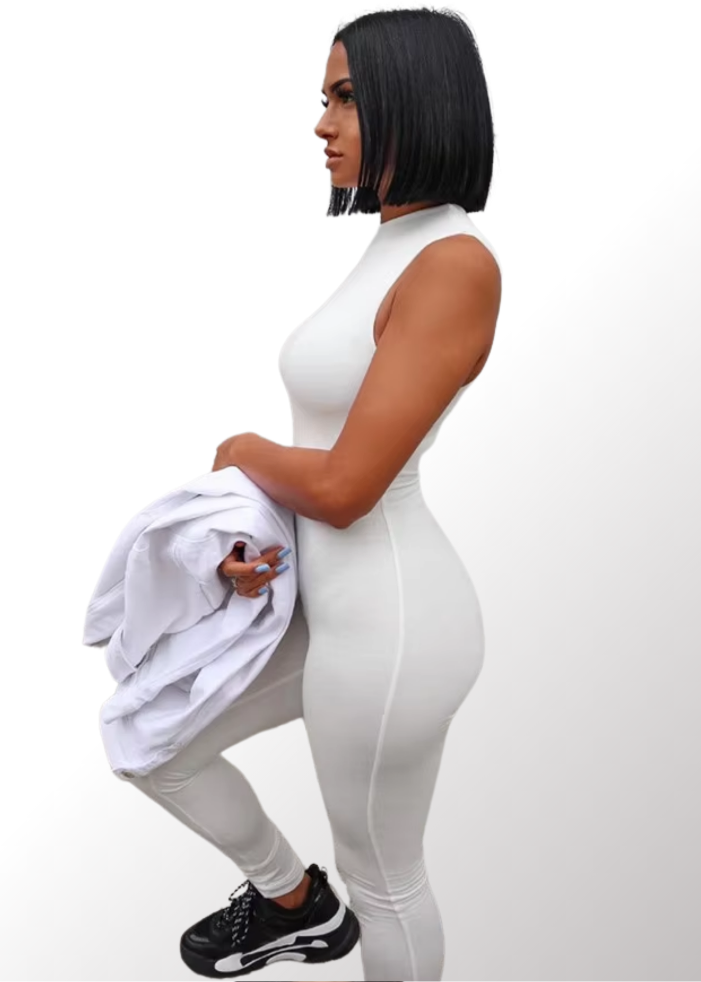 Kira | Sportlicher Slim-Fit Jumpsuit