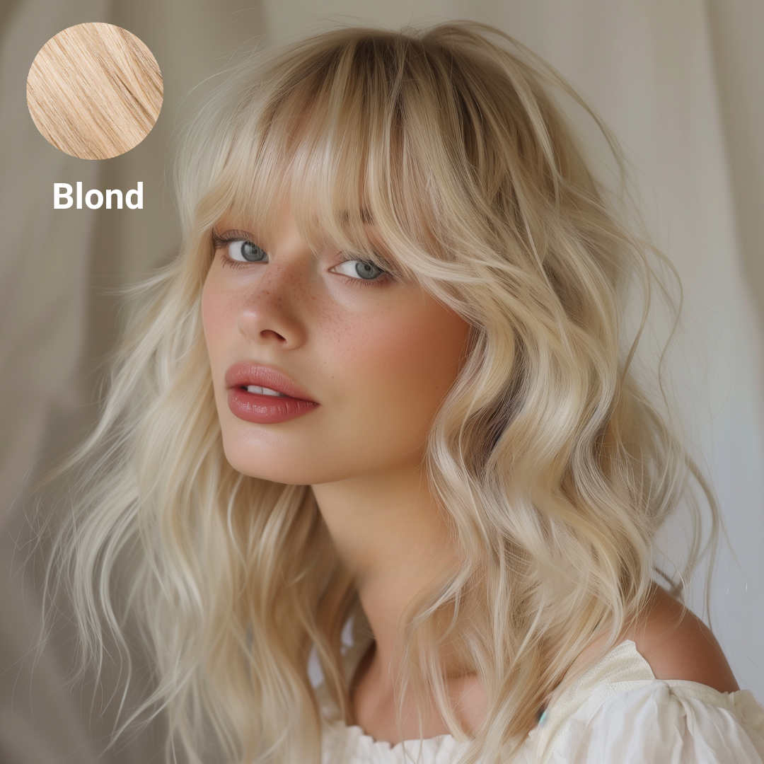 LuxeBangs | 100% Echthaar Ponyverlängerungen
