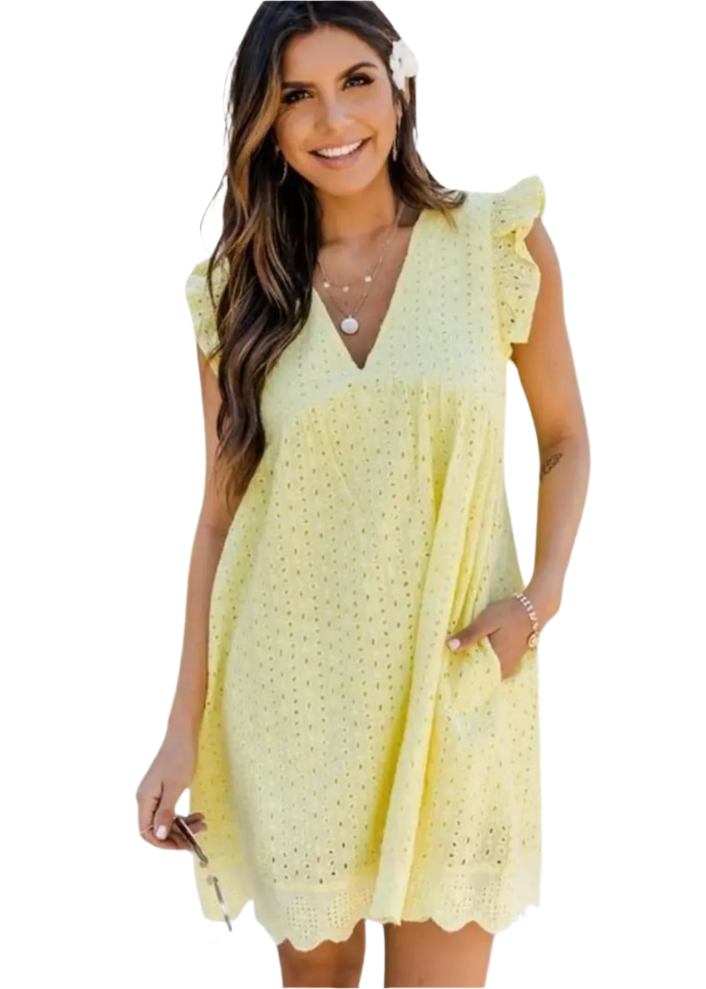 Chiara | Spitzen-Shorts Romper