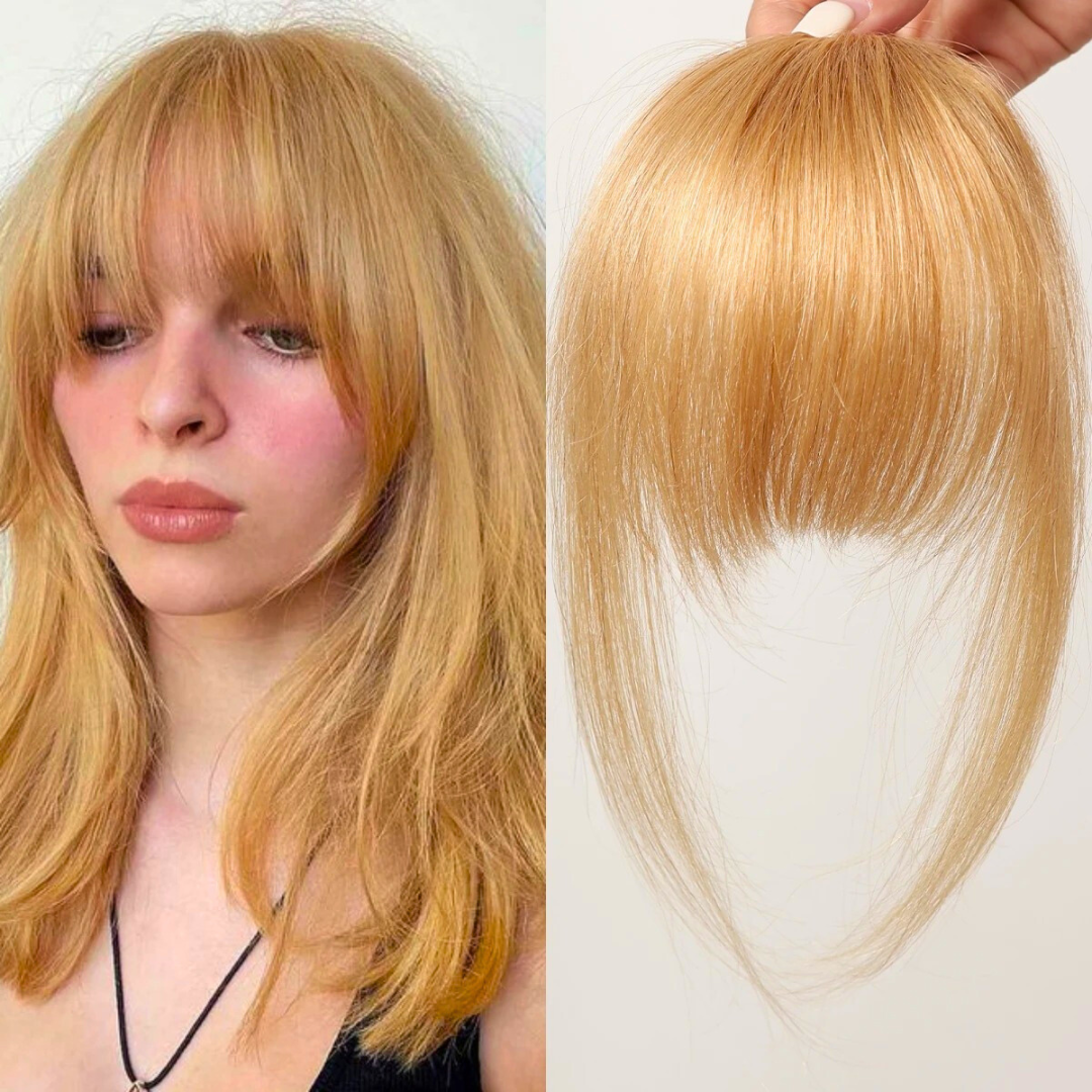 LuxeBangs | 100% Echthaar Ponyverlängerungen
