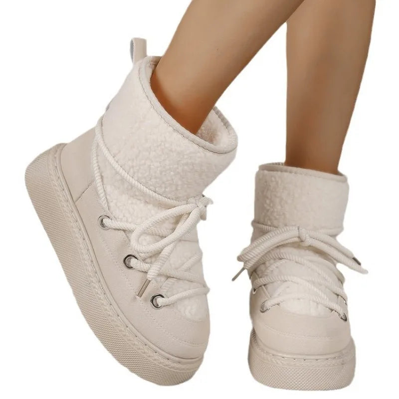 Kika - Gestaltete Stiefelette mit Baumwollfüllung
