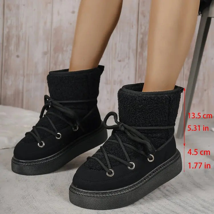 Kika - Gestaltete Stiefelette mit Baumwollfüllung