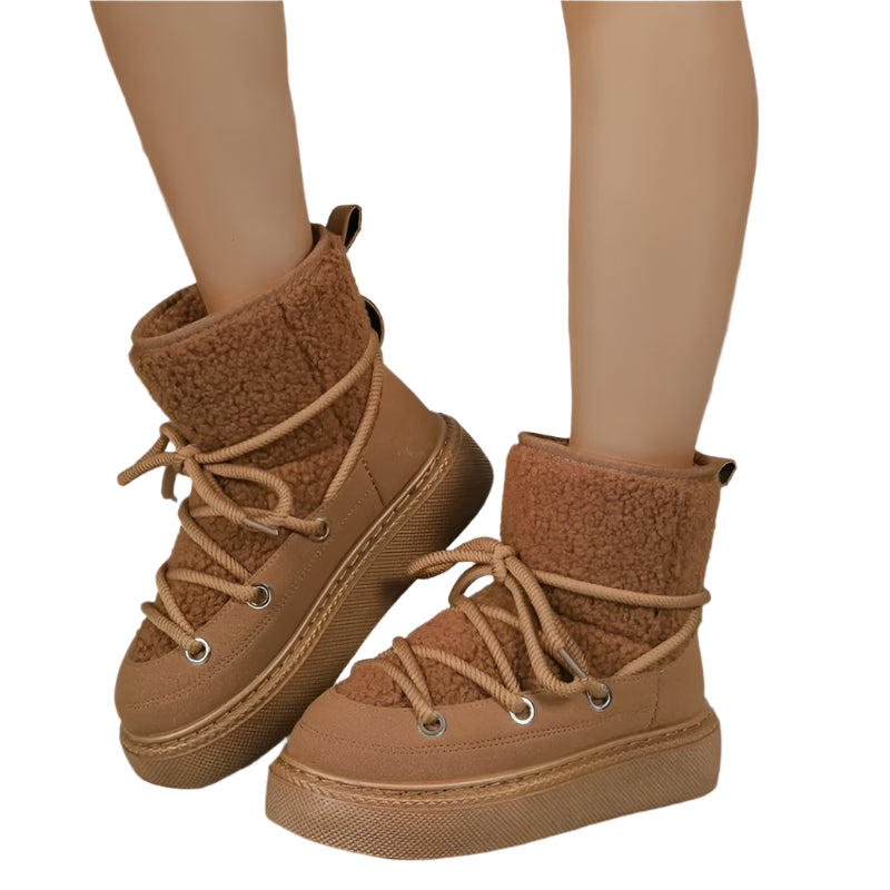 Kika - Gestaltete Stiefelette mit Baumwollfüllung