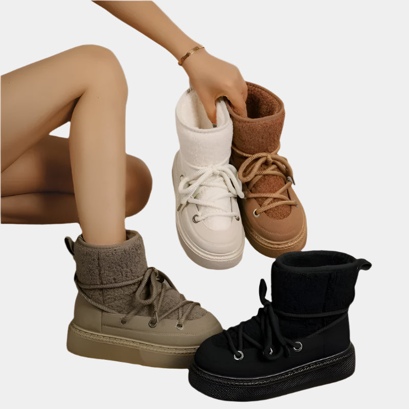 Kika - Gestaltete Stiefelette mit Baumwollfüllung