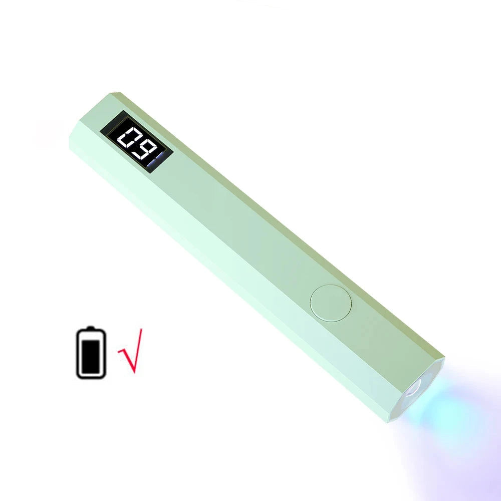 UV Mini-Lampe für Nägel – Tragbares Werkzeug mit Display