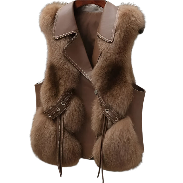 Anne Faux Fur Vest