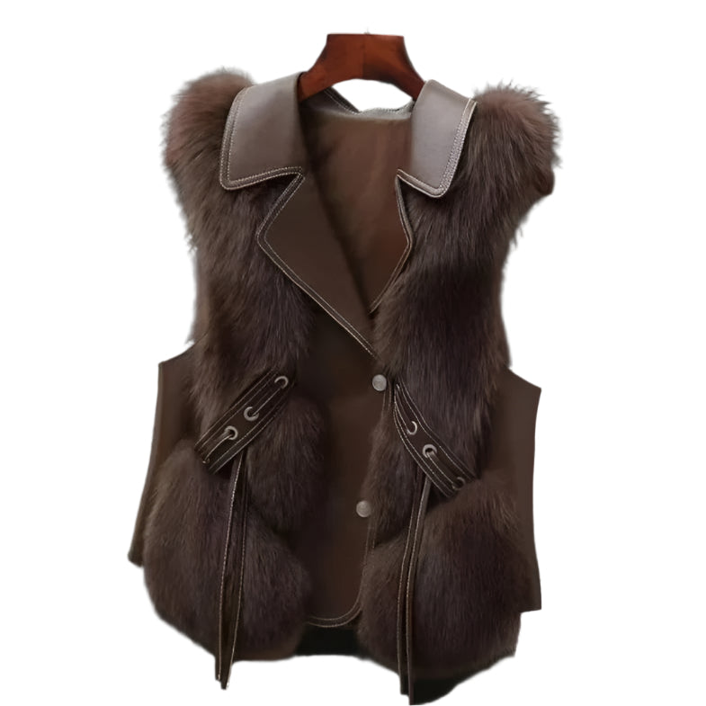 Anne Faux Fur Vest