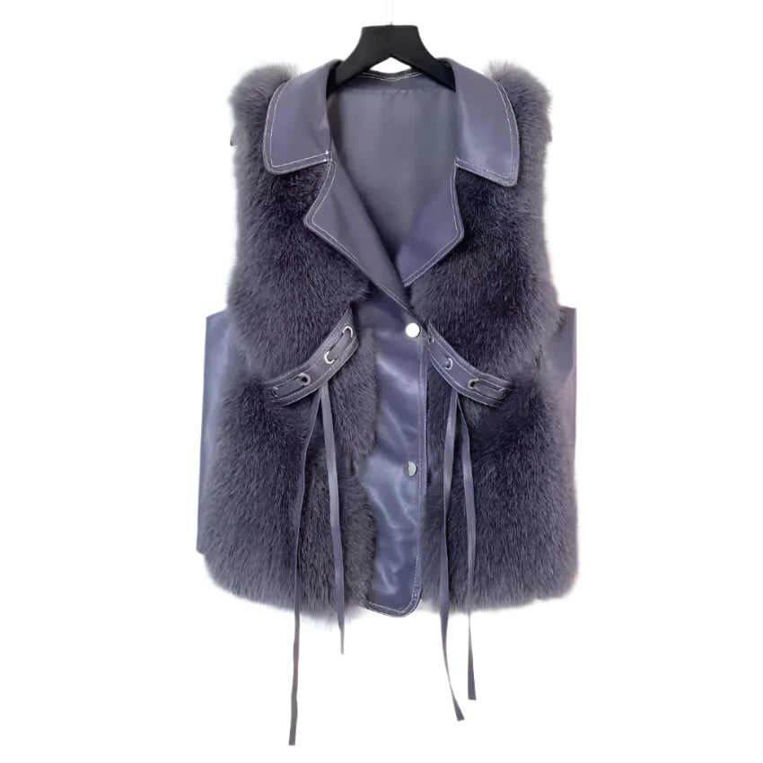 Anne Faux Fur Vest
