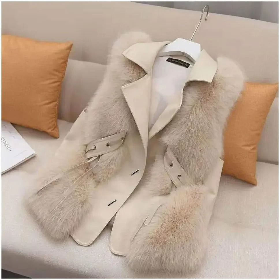 Anne Faux Fur Vest