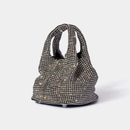 Glamorè™ | Schimmernde Mesh-Handtasche