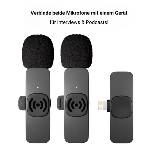 AudioGenius™ – Kabelloses Mikrofon Meisterwerk