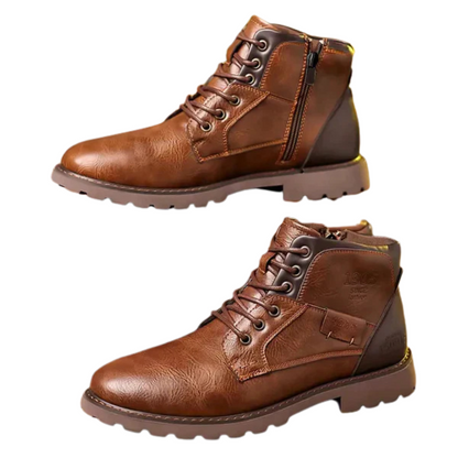 Jethro | Elegante Schnürstiefel aus hochwertigem Leder
