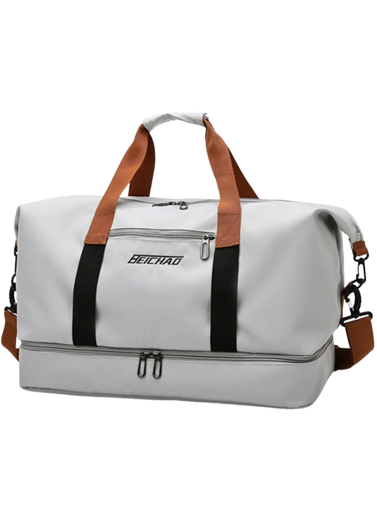 Cael | Strukturierte Oxford-Reisetasche