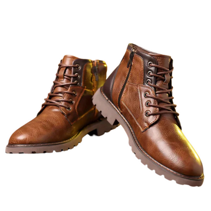 Jethro | Elegante Schnürstiefel aus hochwertigem Leder