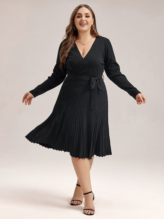 Viscose Lined Knit Dress