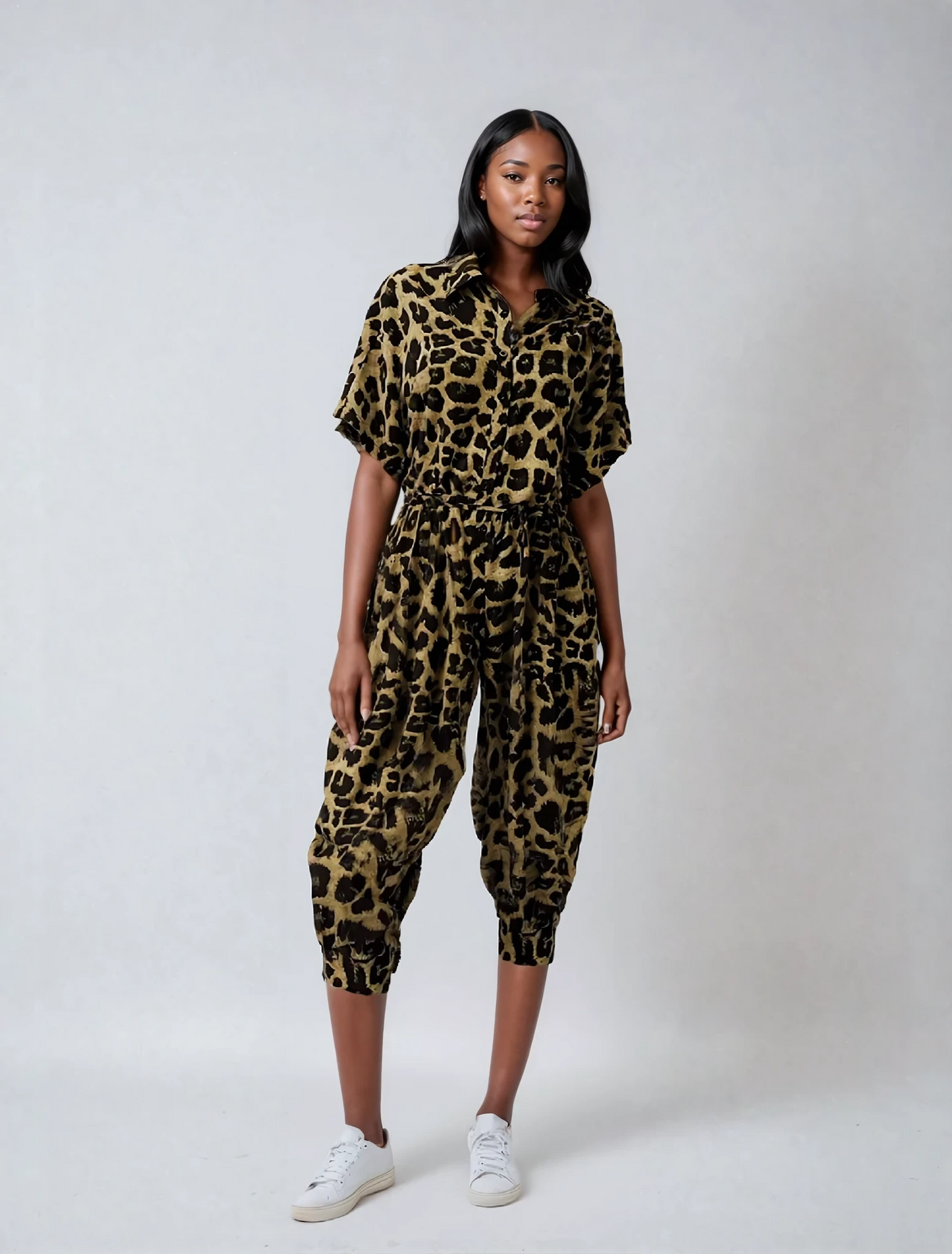 Alessia | High-Waist Sommer-Jumpsuit