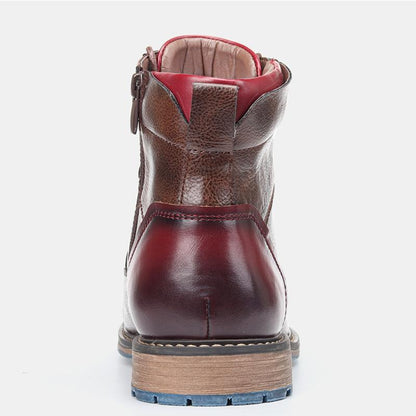 Aaron | Handgefertigte Leder Oxford Stiefel