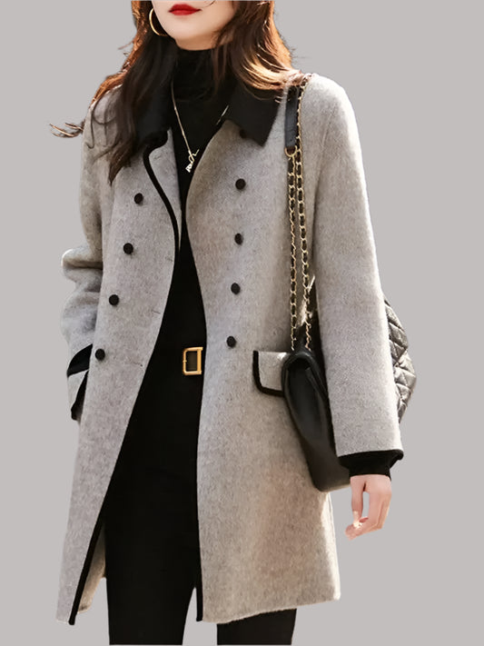 Avery | Wollmischung Trenchcoat