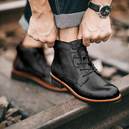 Kelvin | Elegante hohe Stiefel für Herren