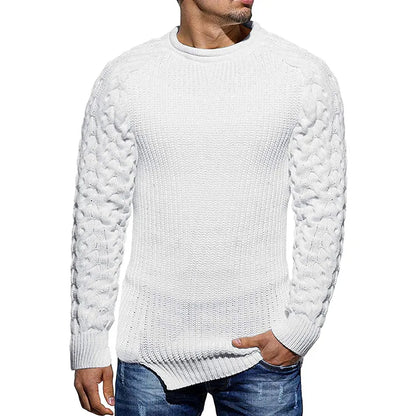 Paolo O-neck knitted sweater