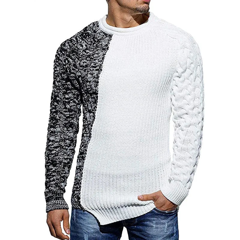 Paolo O-neck knitted sweater