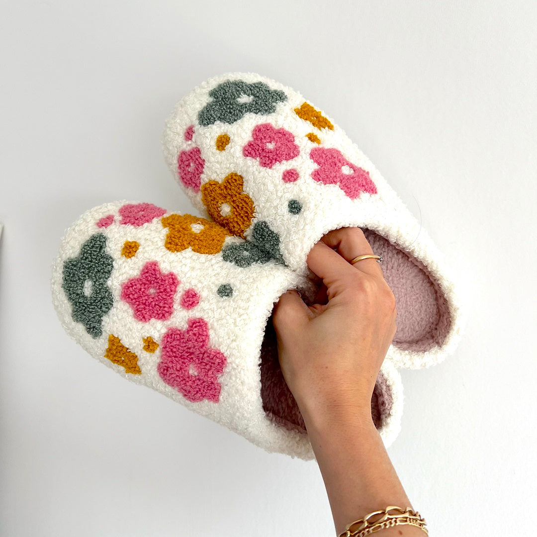 Amélie | Flauschige Winter-Hausschuhe