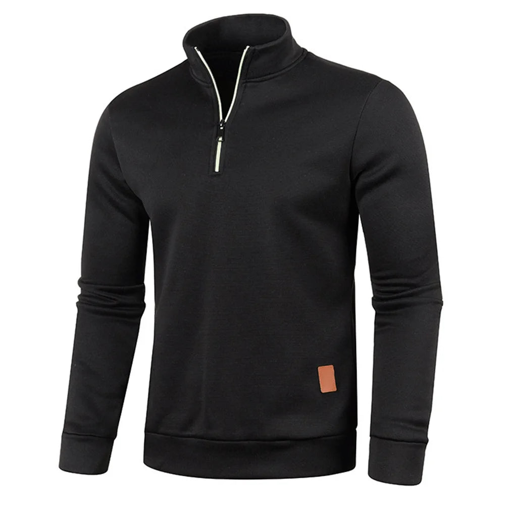 Turtleneck Zipper Hoodie