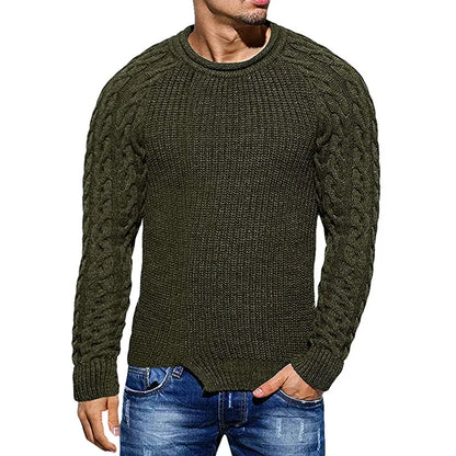 Paolo O-neck knitted sweater