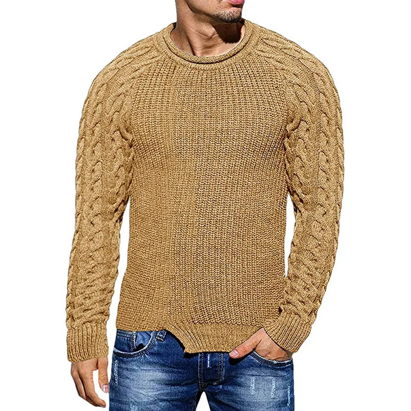 Paolo O-neck knitted sweater