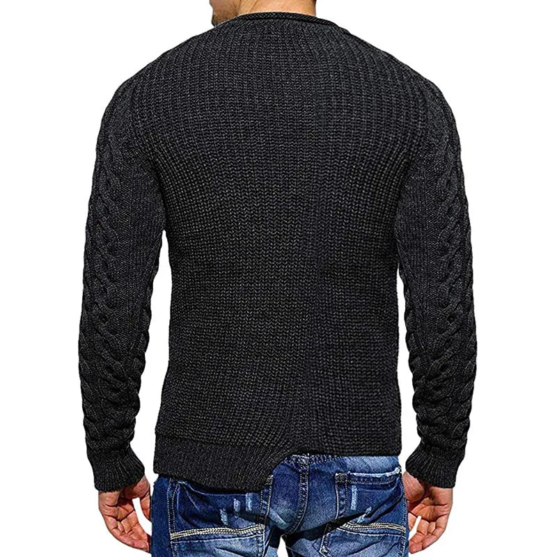 Paolo O-neck knitted sweater