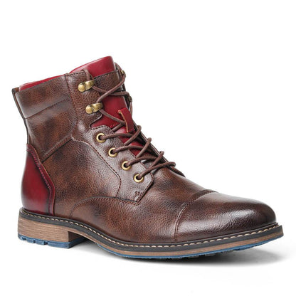 Aaron | Handgefertigte Leder Oxford Stiefel
