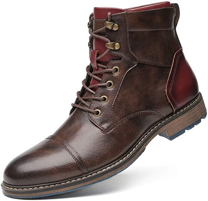 Aaron | Handgefertigte Leder Oxford Stiefel